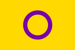 Dzień Wiedzy o Interpłciowości. Flaga społeczności osób interpłciowych 