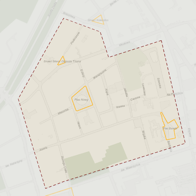 Restricted traffic zones in Krakow – areas and maps
