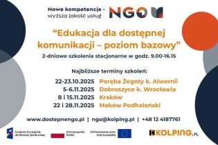 Projekt "Nowe Kompetencje - wyższa jakość NGO"