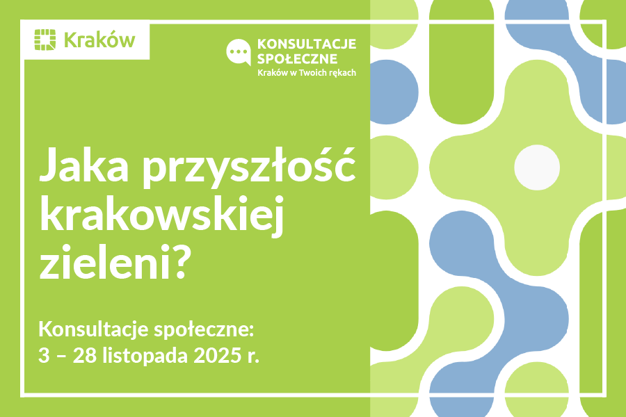 Niebawem ruszają konsultacje: Jaka przyszłość krakowskiej zieleni?