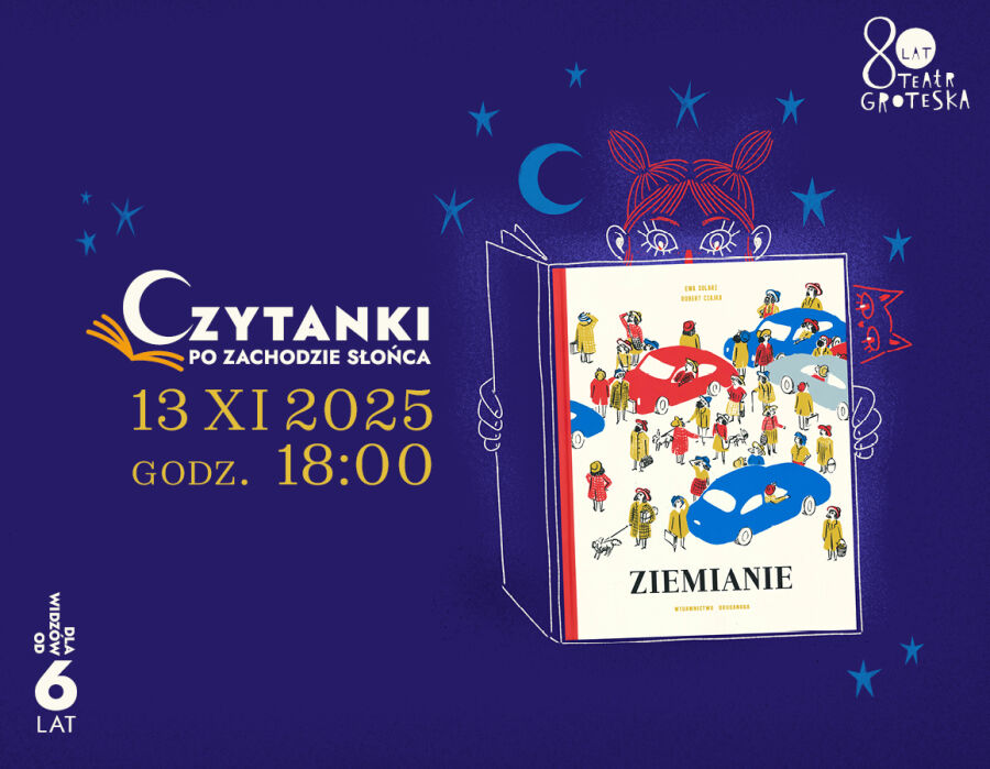 Czytanki po zachodzie słońca w Teatrze Groteska