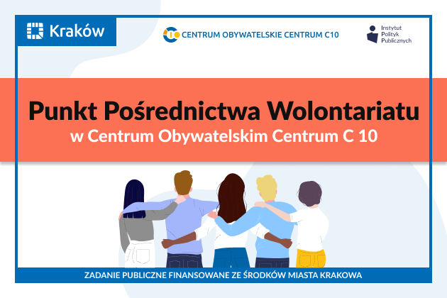 Na grafice umieszczono kluczowe informacje na temat PunktuPośrednictwa Wolontariatu