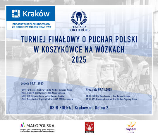 Turniej Finałowy o Puchar Polski w Koszykówce na Wózkach 2025