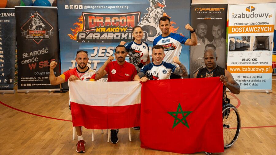 Seminarium sportowe dla osób z niepełnosprawnościami – Paraboxing Polska–Maroko