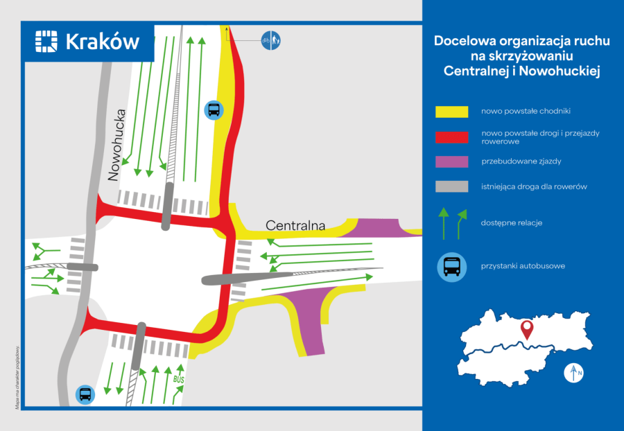 Mapa docelowej organizacji ruchu