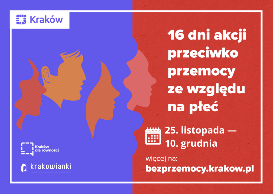 Akcja 16 dni przeciwko przemocy ze względu na płeć.