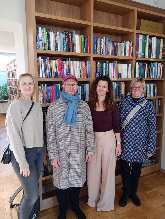 Die Krakauer Bibliothek empfängt Gäste aus Leipzig