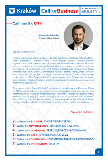 Call for business 3/2025 - okładka