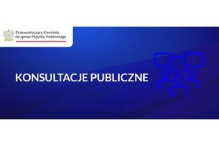 Konsultacje publiczne nowego rozporządzenia, tylko napis