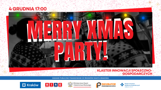 Active Student X-Mas Party, tylko tekst