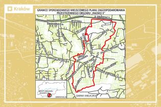 Granice miejscowego planu zagospodarowania przestrzennego obszaru „Rajsko II”