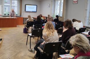 Zdjęcie z Warsztatu pisania wniosków projektowych