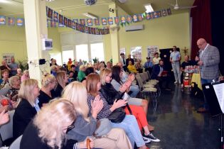 Uczestnicy w chwili rozpoczęcia  wydarzenia