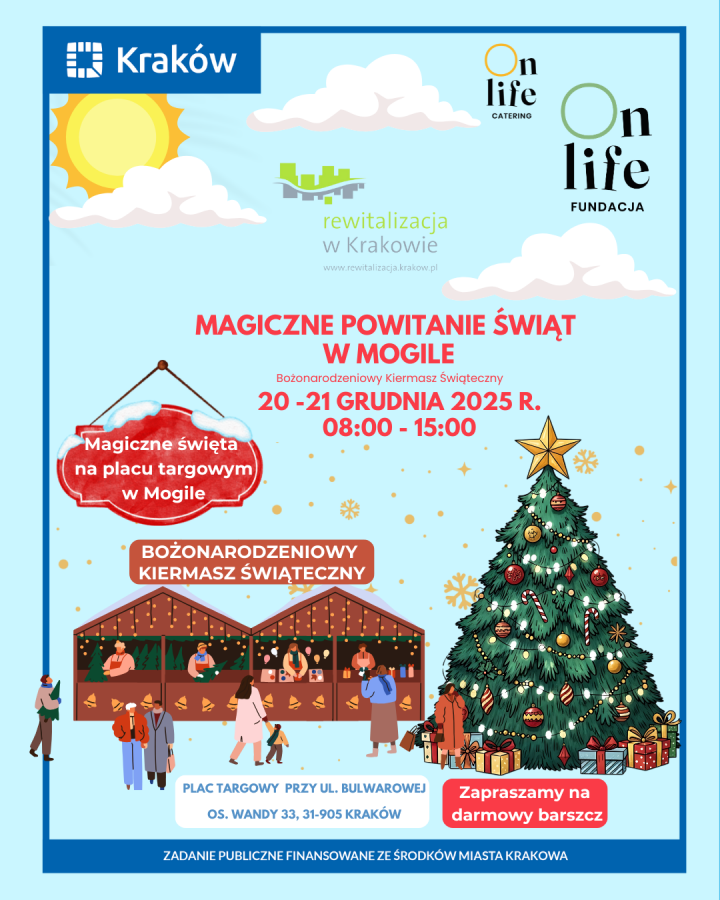 Magiczne powitanie świąt w Mogile