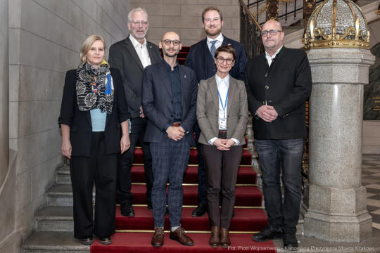 Delegation des Stadtrates Leipzig zu Besuch in Krakau