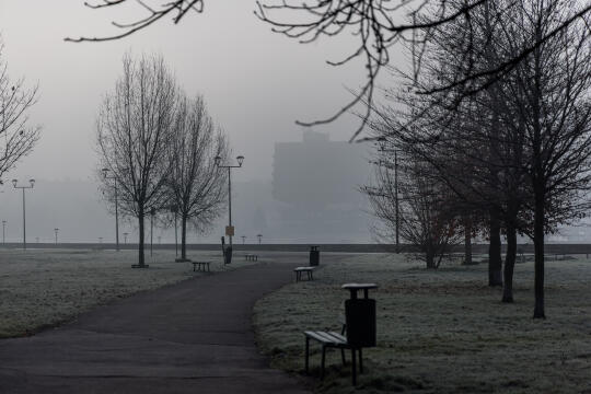 Uwaga na gęstą mgłę!