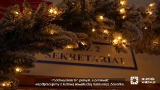 Uczniowie ZSZ nr 2 w Krakowie tworzą magię świąt