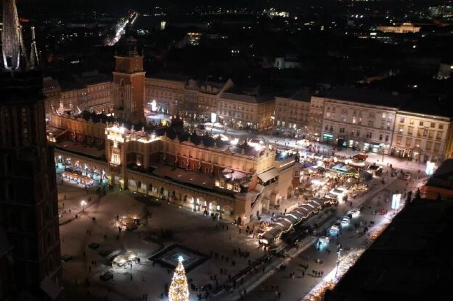 Świąteczne życzenia od prezydenta Krakowa