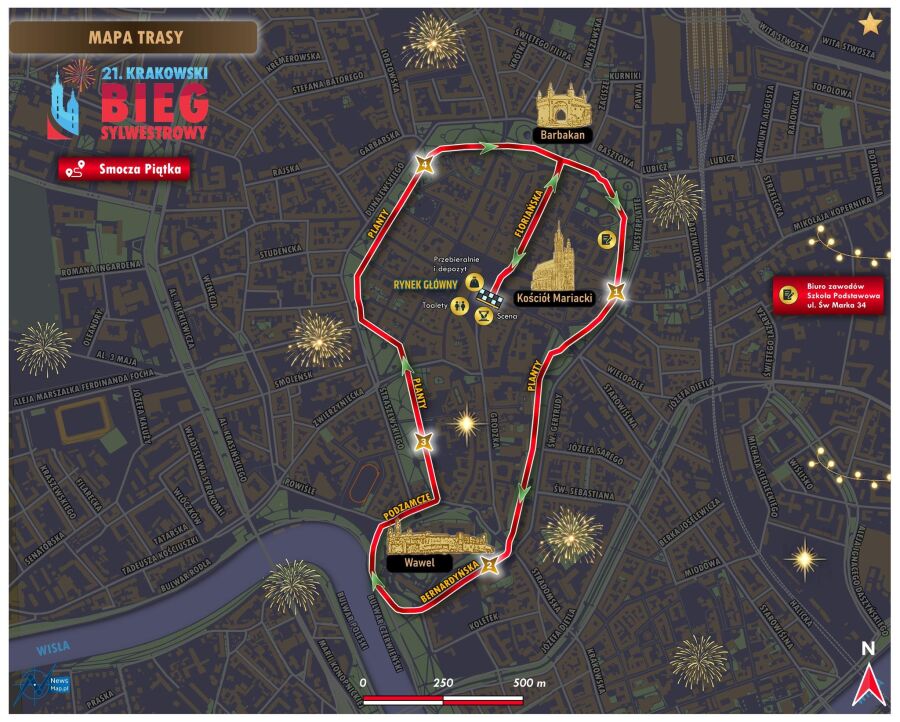 Bieg Sylwestrowy Smocza Piątka