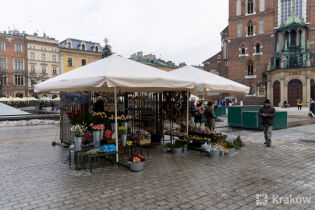 Sprzedaż kwiatów to tradycja Rynku Głównego