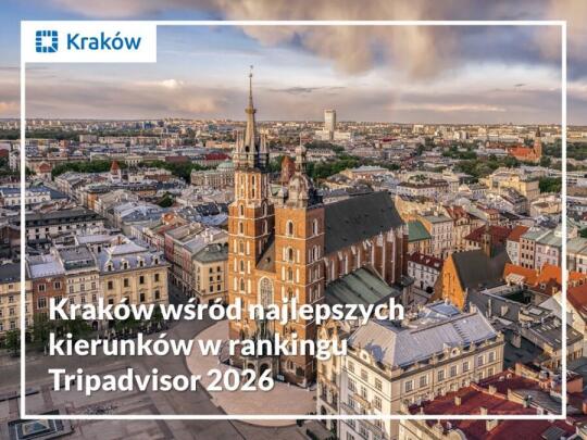 Cracovia entre los mejores destinos en el ranking de Tripadvisor 2026