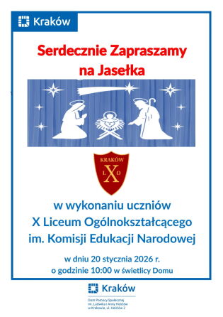 Tradycja w nowym wydaniu – jasełka uczniów X LO.