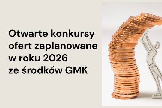 zaplanowane środki na otwarte konkursy ofert