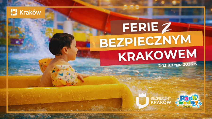 Zaproszenie na basen dla dzieci w okresie ferii zimowych Park Wodny 