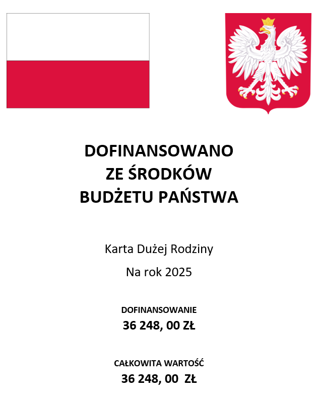plakat z budżetu 2025 kdr