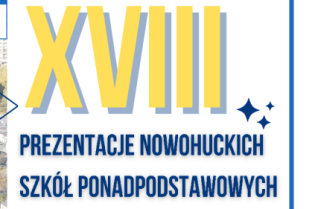 zaproszenie na prezentację nowohuckich szkół ponadpodstawowych