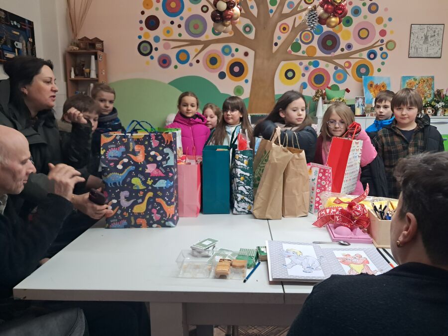 Herbatka dla przyszywanej Babci i przyszywanego Dziadka