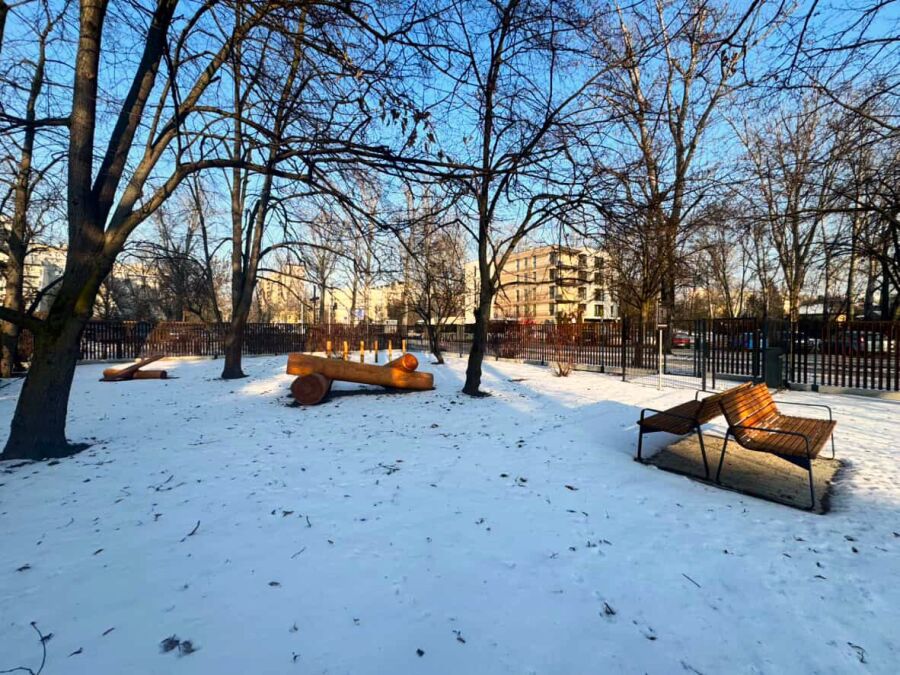 Psi wybieg przy Alei Kijowskiej