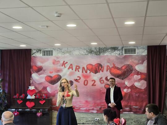 Zabawa karnawałowa w DPS Praska 27.