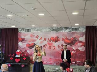 Zabawa karnawałowa w DPS Praska 27.