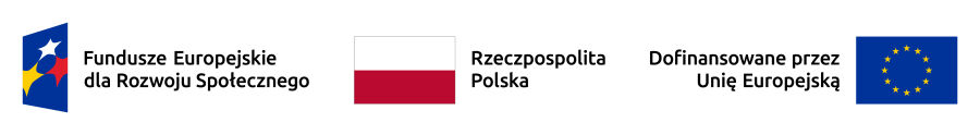 logotyp, Fundusze Europejskie dla Rozwoju Społecznego