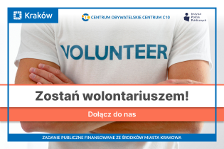Zostań wolontariuszem - zapisz się do Punktu Pośrednictwa Wolontariatu
