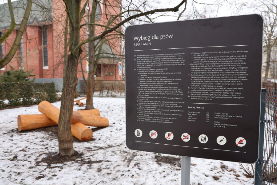 Wybieg dla psów - Krowodrza