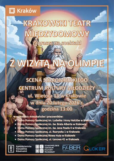 Bogowie zeszli na scenę – wyjątkowa premiera Krakowskiego Teatru Międzydomowego.