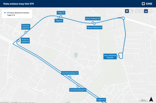 Stała zmiana trasy linii 274