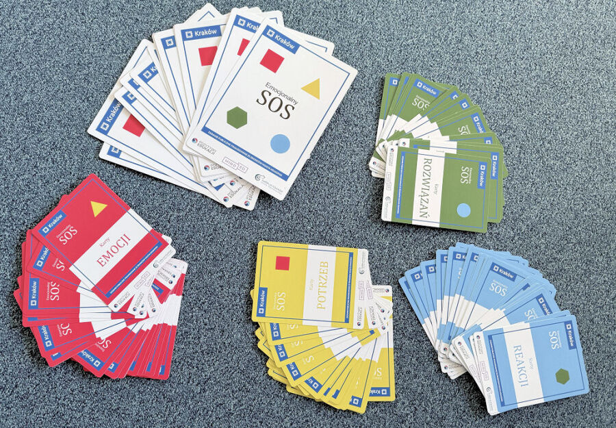 Emocje w rodzinie - gra karciana