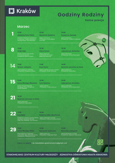 godziny rodziny marzec