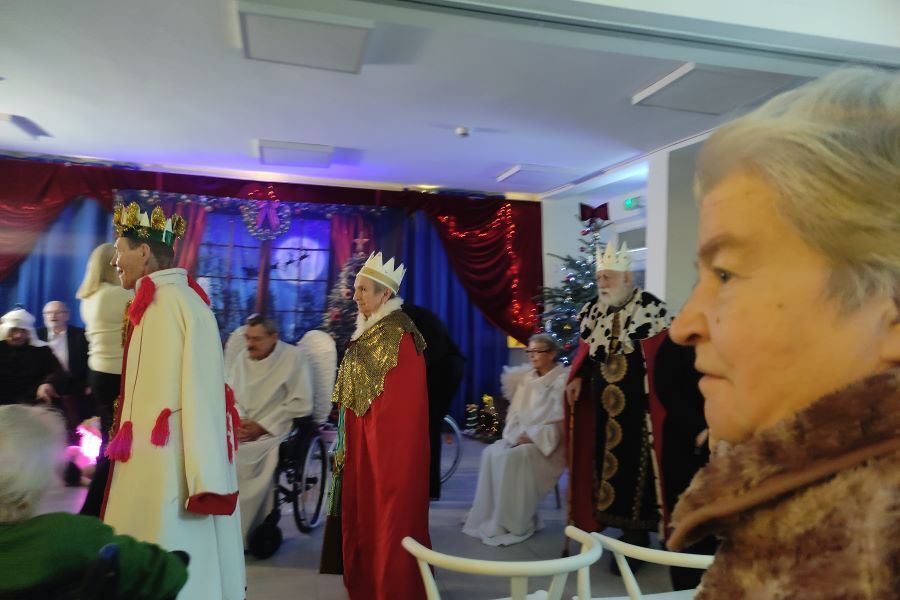 Jasełka u naszych sąsiadów – DPS im. św. Jana Pawła II, ul. Praska 25 w Krakowie 28.01.2026