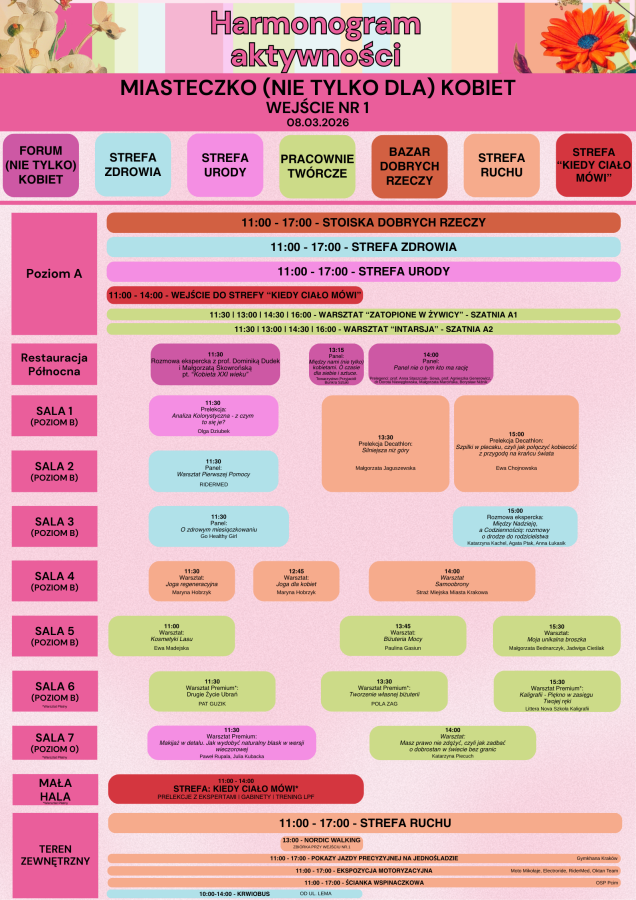 harmonogram miasteczko