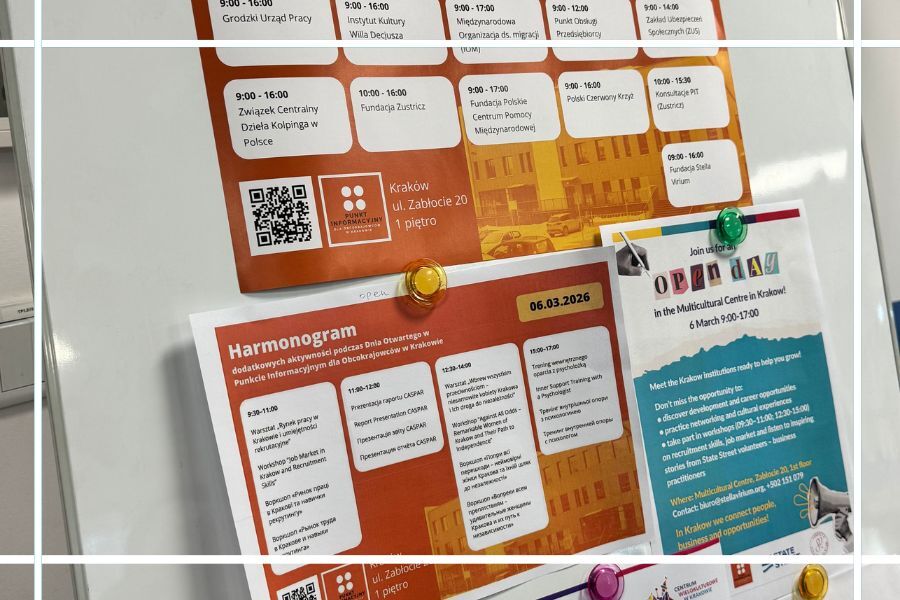 Dzień otwarty w Punkcie Informacyjnym dla Obcokrajowców na Zabłociu