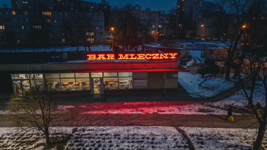 Neon Bar Mleczny