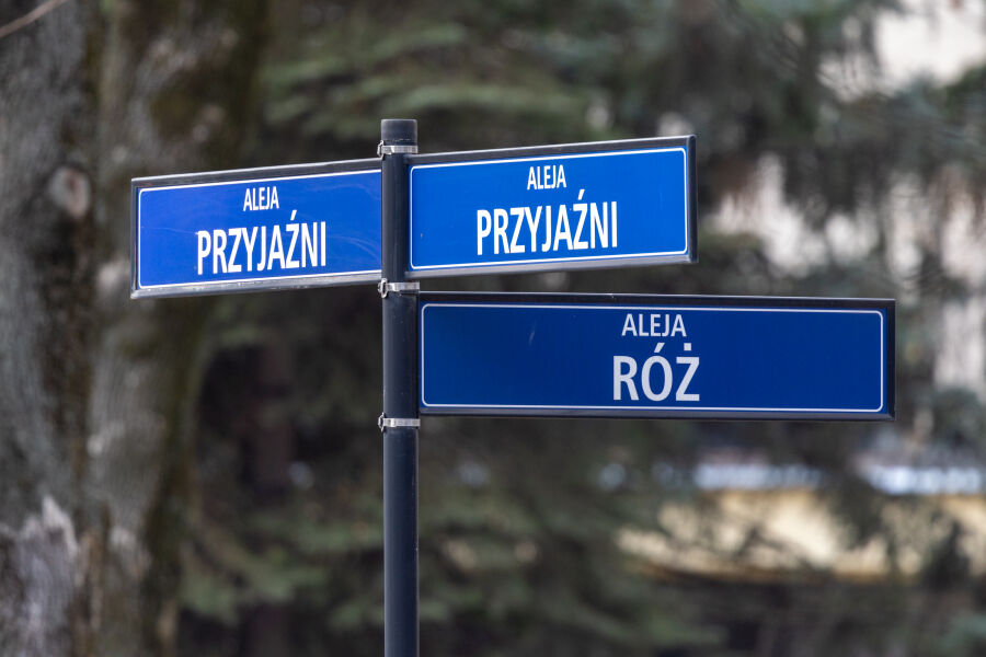 Aleja Przyjaźni / Aleja Róż