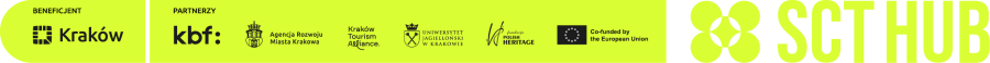 SCT HUB grafika pozioma logotypy