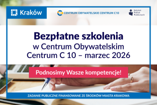 Marcowe szkolenia online w Centrum Obywatelskim Centrum C 10