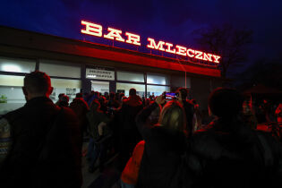 neon Bar Mleczny
