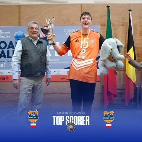 Król strzelców w Goalball - Marcin Czerwiński